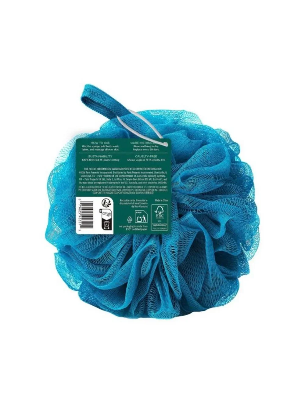 3 Pack EcoTools Delicate EcoPouf - Green